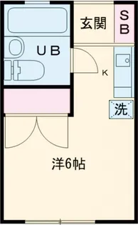 ヒルサイドA棟【1階】の間取り