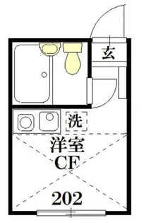 メゾン久野【2階】の間取り