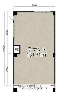 ラルヴェール和白駅前【1階】の間取り