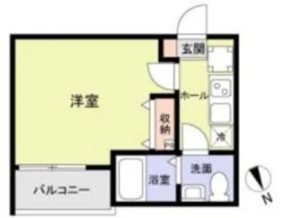 レイズ志木【3階】の間取り