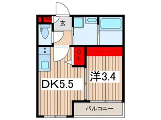 グランテラ【1階】の間取り