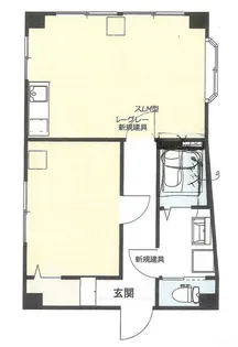 フレールかもん【3階】の間取り