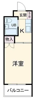 ハイタウン新丸子【3階】の間取り