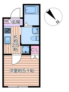 NAGA2【2階】の間取り