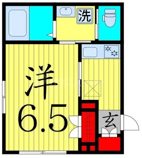 ヘーベルメゾン北綾瀬【1階】の間取り