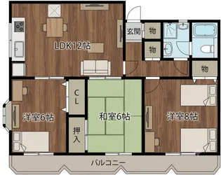 コーポセピアII【1階】の間取り