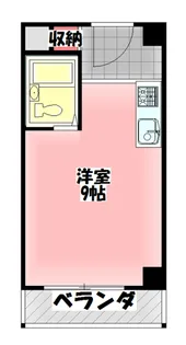 レナジア寺方【3階】の間取り