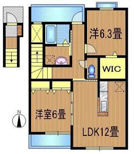 コロニア・グエル若宮【2階】の間取り