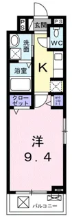 フランメゾンII【2階】の間取り