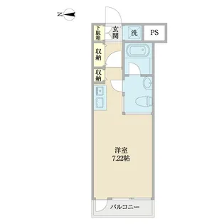 ゴールド八千代【4階】の間取り