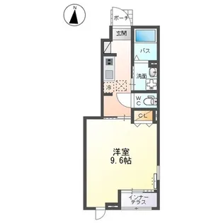 マーレ【1階】の間取り