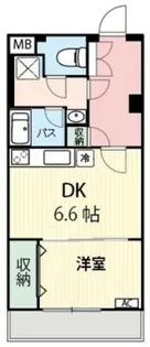 メゾン大和【5階】の間取り