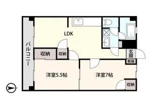 アシスト第3宇都宮マンション【3階】の間取り