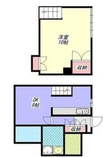 オートサンピア101【4階】の間取り