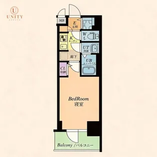 S-RESIDENCE名駅太閤【8階】の間取り