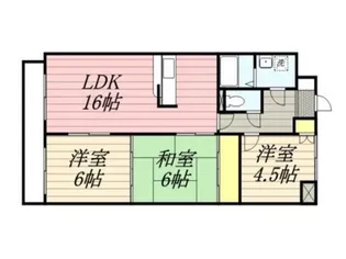 悠和苑【1階】の間取り