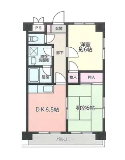 フジスカイ八千代【2階】の間取り