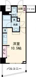ライオンズマンション八王子シティ壱番館【6階】の間取り