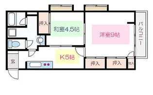 ドエル清光【3階】の間取り