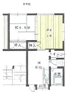 藤沢レジデンス【1階】の間取り