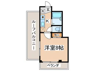 ウエストランド芦花【3階】の間取り