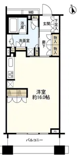 Park Flats GINZA EAST【8階】の間取り