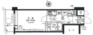 ヴェローナ白金【2階】の間取り