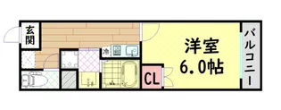 ハルあみだいけ【5階】の間取り