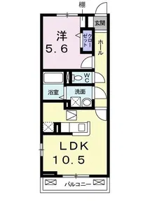 ウェルバード高島平【1階】の間取り