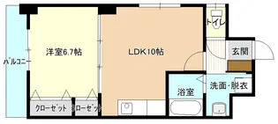 トリビュート【3階】の間取り