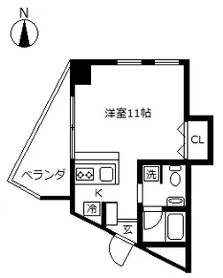 ゴラッソ【2階】の間取り