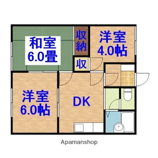 プレステージ国分寺台【2階】の間取り