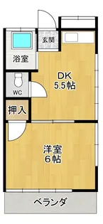 第2大塚ハイツ【2階】の間取り