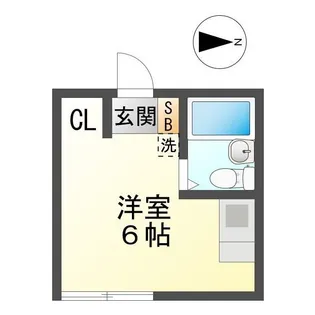 太平コーポ庄野【2階】の間取り