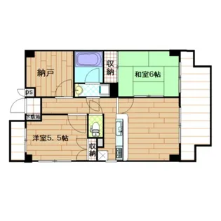 2SDKの間取り画像