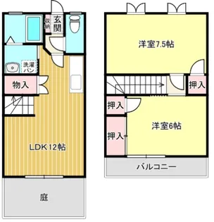 MKハイツ2号館の間取り