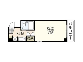 クリエーション中広【3階】の間取り