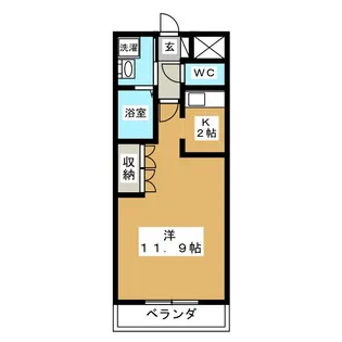 パストラールファイブ【2階】の間取り