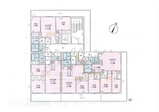 Grandmere Yokohama【2階】の間取り