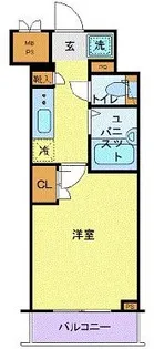 ヴェルト横浜ブライトコート【3階】の間取り
