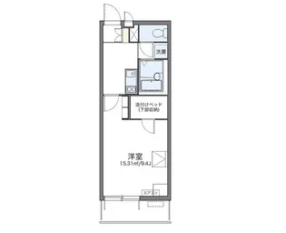 レオパレスセーグオリゾン【3階】の間取り