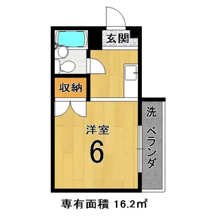 ジュネス21【1階】の間取り