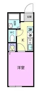 和歌山県和歌山市本脇【アパート】の間取り