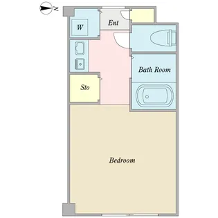 南越谷コート【1階】の間取り