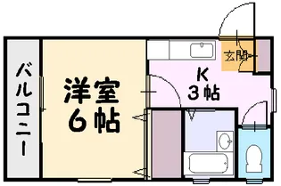 ポローニア【1階】の間取り