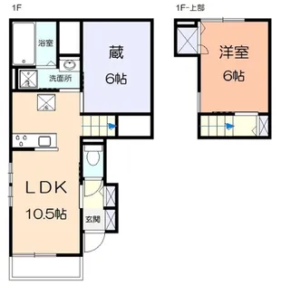 シエル ブリランテ【0】【1階】の間取り