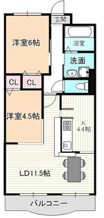 伊藤ハイツ【3階】の間取り