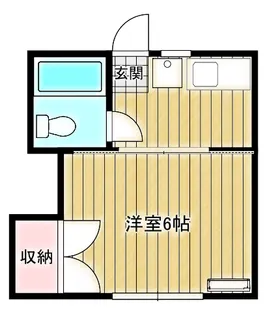 FLAT HARA【2階】の間取り