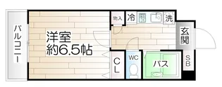 グランドーレ東須磨【1階】の間取り