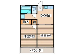 マルゼンプラザ【2階】の間取り